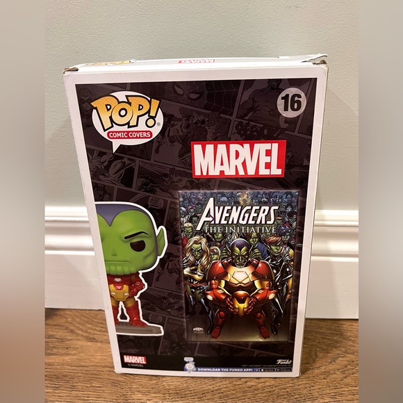 Funko Pop! Comic Covers: Marvel - Skrull as Iron Man - Picture 5 of 9